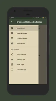 Sherlock Holmes Complete android App screenshot 0