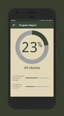 Sherlock Holmes Complete android App screenshot 1
