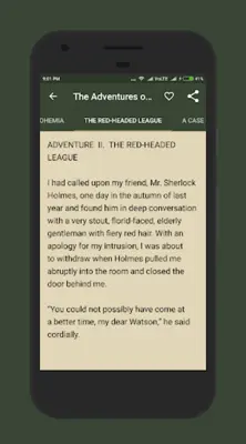 Sherlock Holmes Complete android App screenshot 5